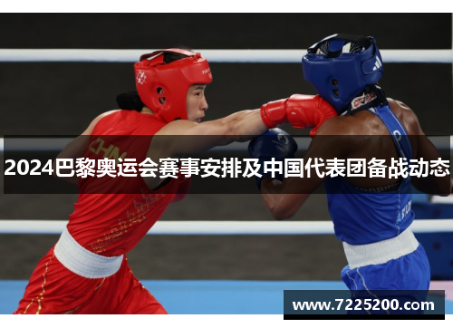 2024巴黎奥运会赛事安排及中国代表团备战动态